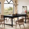 Wanbor Farmhouse Esstisch für 4-6 Personen, 140 cm Produktbild-Vorschau 4