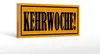Holzschild Hinweis 27x10cm Kehrwoche Produktbild-Vorschau 1
