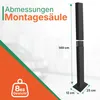 Standaard voor Wallbox Pulsar Plus – metalen montagepaal Productafbeelding-voorbeeld 8