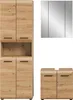 Badezimmer-Set >Ice< in artisan oak - 135x185x30cm Produktbild-Vorschau 3