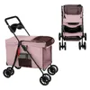 2 in 1 Klappbar Hundewagen Hundebuggy Bis 20kg,Pet Stroller Produktbild-Vorschau 3