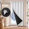 Cortina para puerta de 132x203 cm, con protección térmica y Vista previa de la imagen del producto 2
