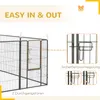 PawHut Welpenauslauf Welpengehege modulares Design 16 Produktbild-Vorschau 8