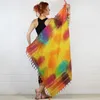 Palituch - bunt-batik 09 - Kufiya PLO Tuch Produktbild-Vorschau 8