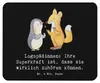 Mr. & Mrs. Panda Mauspad Logopädin Superkraft - Schwarz - Produktbild-Vorschau 1