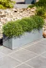 Fioriera FLOBO in cemento grigio 60x18x18 cm Anteprima dell’immagine prodotto 2