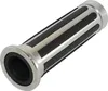 Griff Set Lenkergriffe Griffgummis chrom mit schwarz für Produktbild-Vorschau 3