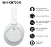 Casque bluetooth circum-aural blanc - Sony - WHCH720NBLANC Voir les images du produit 23