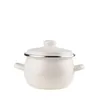 Emaille Topfset 8-teilig ECRU 4 Kochtöpfe mit Deckel 1,5–5L Produktbild-Vorschau 9