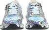 A front view of a pair of colorful sneakers. Produktbild-Vorschau