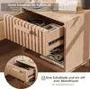 UnboxG lot de 2 tables de nuit en bois, table de nuit avec Voir les images du produit 6
