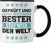 Trendation - Bester Stiefvater Der Welt Geschenk Tasse für Produktbild-Vorschau 1