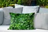 MuchoWow® Outdoor Kissen - Grüne Blätter - 60x40 cm - Produktbild-Vorschau 4