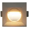 vidaXL Außenwandleuchten 6 Stk. LED 2 W Silbern Quadratisch Produktbild-Vorschau 3