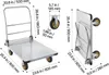 Carrello pieghevole VEVOR da 907 kg, carrello di trasporto Anteprima dell’immagine prodotto 8
