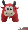Enrik Kinderhocker Stier aus Holz, gepolstert, 45x30x37 cm, Produktbild-Vorschau 3