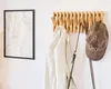 Zeller Present 13826, Wand-montiert, Bambus, 7 Haken, Holz, Produktbild-Vorschau 4