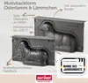 Zenker | Osterbackformen-Set Hase und Lamm | perfekte Produktbild-Vorschau 3