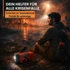 Dynox™ Akku Notfallradio mit Solar, Kurbel & Lampe - Der Produktbild-Vorschau 2