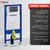 GEBERIT Geberit Duofix Basic Vorwandelement + Wand-WC Produktbild-Vorschau 3