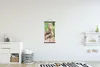 MuchoWow® Textilposter Erdmännchen - Baumstumpf - Jungtier Produktbild-Vorschau 2
