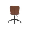 Miliboo - Design-Bürostuhl braun JOSH Produktbild-Vorschau 4