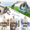 Składany wózek inwalidzki ELONEO Premium, bardzo lekki, z Podgląd zdjęcia produktu 7