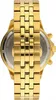 Close-up of a gold watch bracelet and part of the watch case. Náhled obrázku produktu