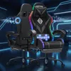 Herná stolička Hoffree, ergonomická, s masážnou funkciou (2 Náhľad obrázku produktu 2