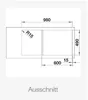 Spüle Blanco AXIA III 6 S 1000 x 510 mm schwarz ohne Produktbild-Vorschau 12
