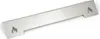 A stainless steel aroma rail with flame cutouts on a white background. Podgląd zdjęcia produktu