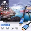 Kabel HDMI 2.1 - Kabel - 8K 4K - 144 Hz 60 Hz - HDR - 2 m - Podgląd zdjęcia produktu 3