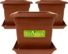 Pflanzkübel Groß Außen 3er Set - 40x40 Robuster Terracotta Produktbild-Vorschau 1