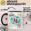 4. Geburtstag Geschenk Tasse Becher Jungs Mädchen Ufo Welt Produktbild-Vorschau 3
