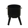 Foyer avec Kazan 16L - Set de brochettes en fonte, idéal Voir les images du produit 6