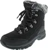 A single black Skechers boot is shown against a white background. Voir les images du produit