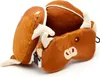 Relaxeazzz peluche Highland Coo vache oreiller de voyage & Voir les images du produit 2