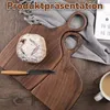 Holz Schneidebrett Set für Paare, 2-teilig aus Walnussholz, Produktbild-Vorschau 6