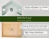 WONDERMAKE® Design Vogelhaus aus Metall und Holz wetterfest Produktbild-Vorschau 4