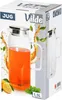 Vilde | Glaskaraffe mit Deckel - Wasserkrug 1,5L - Karaffe Produktbild-Vorschau 2