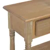 vidaXL Konzolový stôl 110x30x76 cm odvodený výrobok z dreva Náhľad obrázku produktu 6