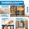 KIDIZ® Absperrgitter zum Klemmen mit Katzenklappe, Produktbild-Vorschau 4