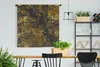 MuchoWow® Wandteppich Wandbehang Marmor - Gold - Glitter - Produktbild-Vorschau 3