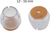 Stuhlbeinkappen Silikon transparent – 12–16 mm – 16 Stück – Produktbild-Vorschau 5