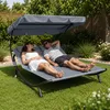 Linder Exclusiv Gartenliege für zwei Personen mit Baldachin Produktbild-Vorschau 3