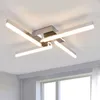 Lindby LED-Deckenlampe Patrik, 59 cm, 4-flammig, chrom, Produktbild-Vorschau 3