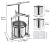 VEVOR Manuelle Beerenpresse 6 L aus Edelstahl Produktbild-Vorschau 8