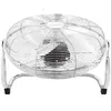 Syntrox Germany SV-100W Ventilatore retrò cromato Anteprima dell’immagine prodotto 5