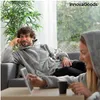 Coperta oversize con cappuccio foderata in pile Swug Anteprima dell’immagine prodotto 13