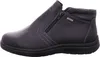 A side view of a black leather boot. Anteprima dell’immagine prodotto